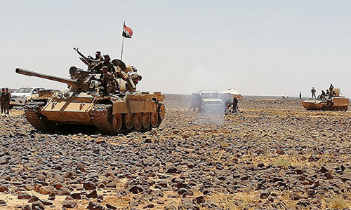Ejército sirio en Sweida Ejército sirio aniquila a remanentes terroristas en Sweida